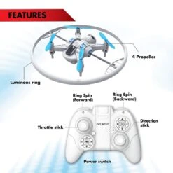 Silverlit Cosmic Cyclone Halo Drone 9 Silverlit Cosmic Cyclone Halo Drone -Muovi Ja Lelu US Silverlit Cosmic Cyclone Halo Drone 2