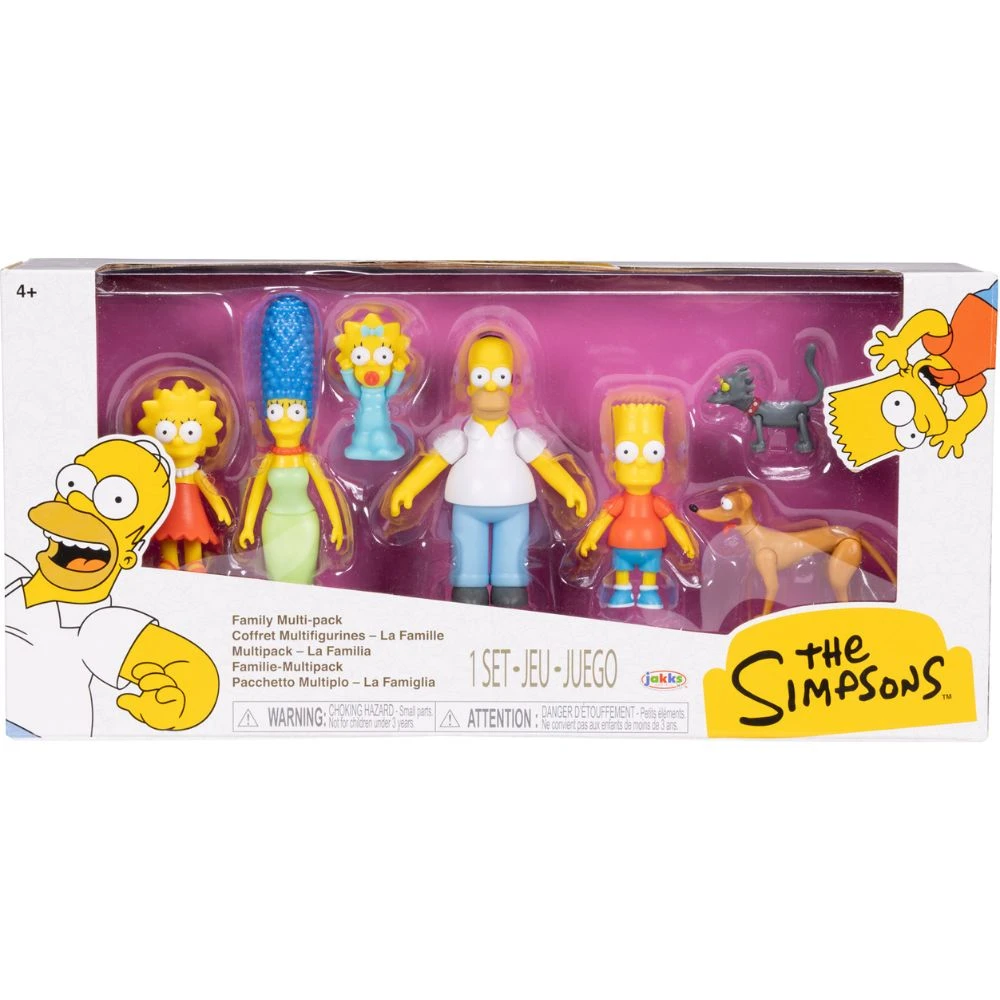 Simpsons Hahmot 6,5 Cm Perhe 4 Simpsons Hahmot 6,5 Cm Perhe - Image 2