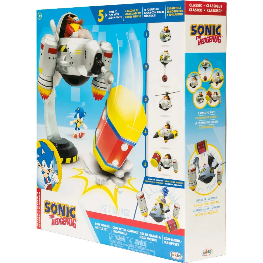 Sonic Egg Mobile Battle Set 3 Sonic Egg Mobile Battle Set