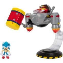 Sonic Egg Mobile Battle Set 9 Sonic Egg Mobile Battle Set -Muovi Ja Lelu US Sonic Egg Mobile Battle Set 3 1