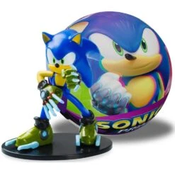 Sonic Prime Hahmo 7,5 Cm Yllätyspallo -Muovi Ja Lelu US Sonic Prime hahmo yllatyspallo 1
