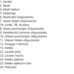 Stiga Varaosa Jääkiekkopelin Ohjaustanko Maalivahti 9 Stiga Varaosa Jääkiekkopelin Ohjaustanko Maalivahti -Muovi Ja Lelu US Stiga jaakiekko peli osat suomen kieli 3