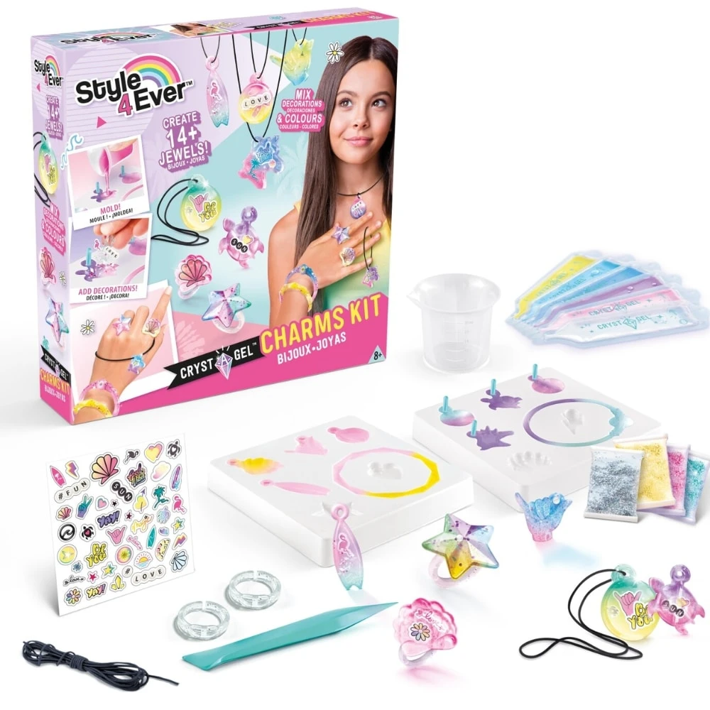 Style 4Ever Korujentekosetti Geelistä 3 Style 4Ever Korujentekosetti Geelistä