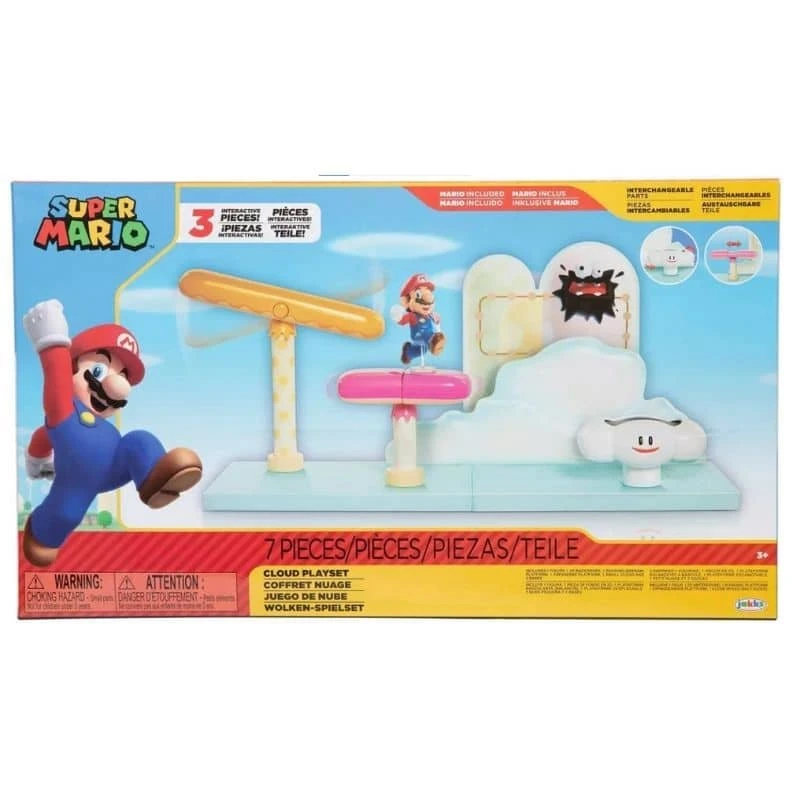 Super Mario Pilvi Leikkisetti 3 Super Mario Pilvi Leikkisetti