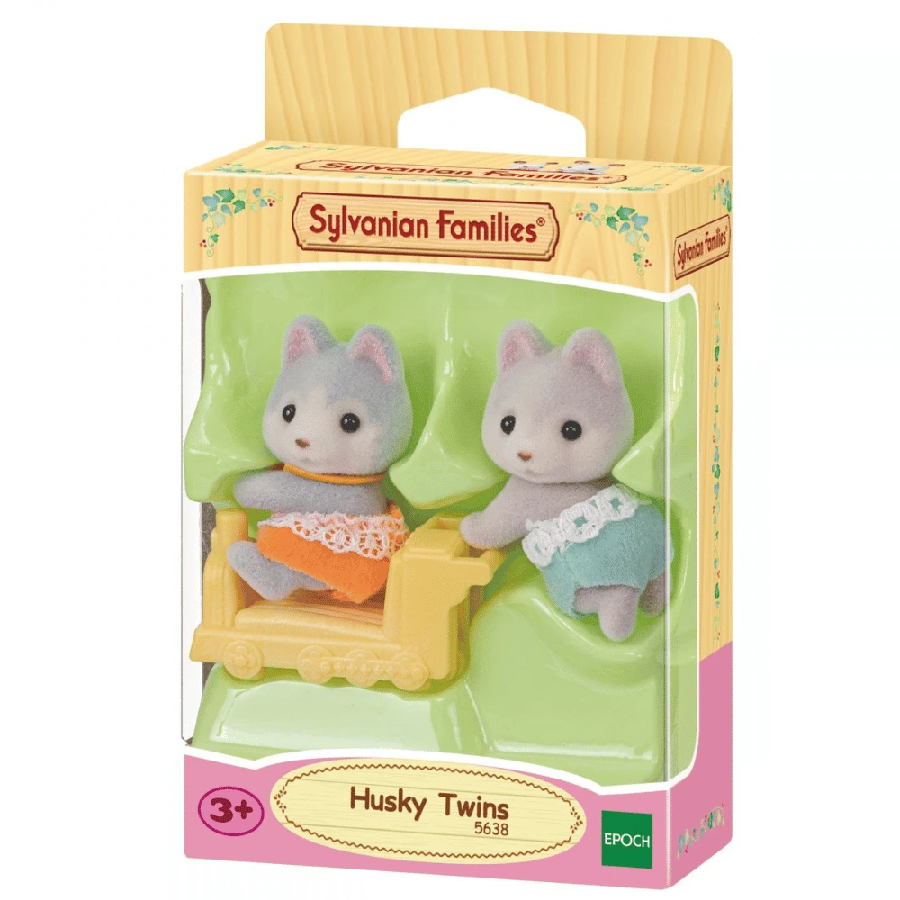 Sylvanian Families Huskykaksoset 5638 3 Sylvanian Families Huskykaksoset 5638