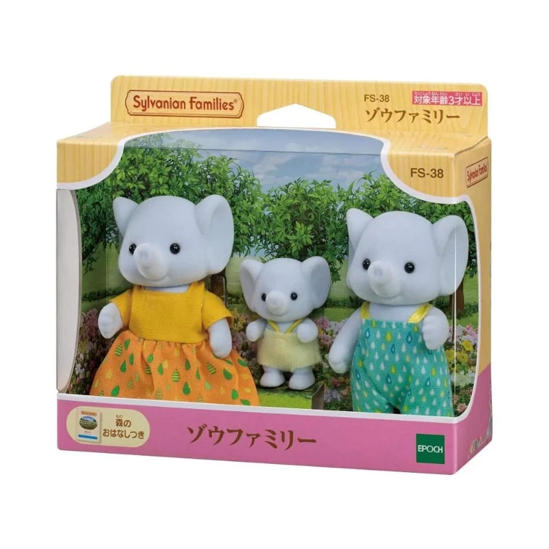 Sylvanian Families Elefanttiperhe 5376 3 Sylvanian Families Elefanttiperhe 5376