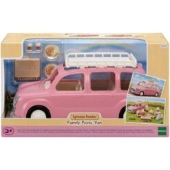 Sylvanian Families Perheauto Vaaleanpunainen 5535