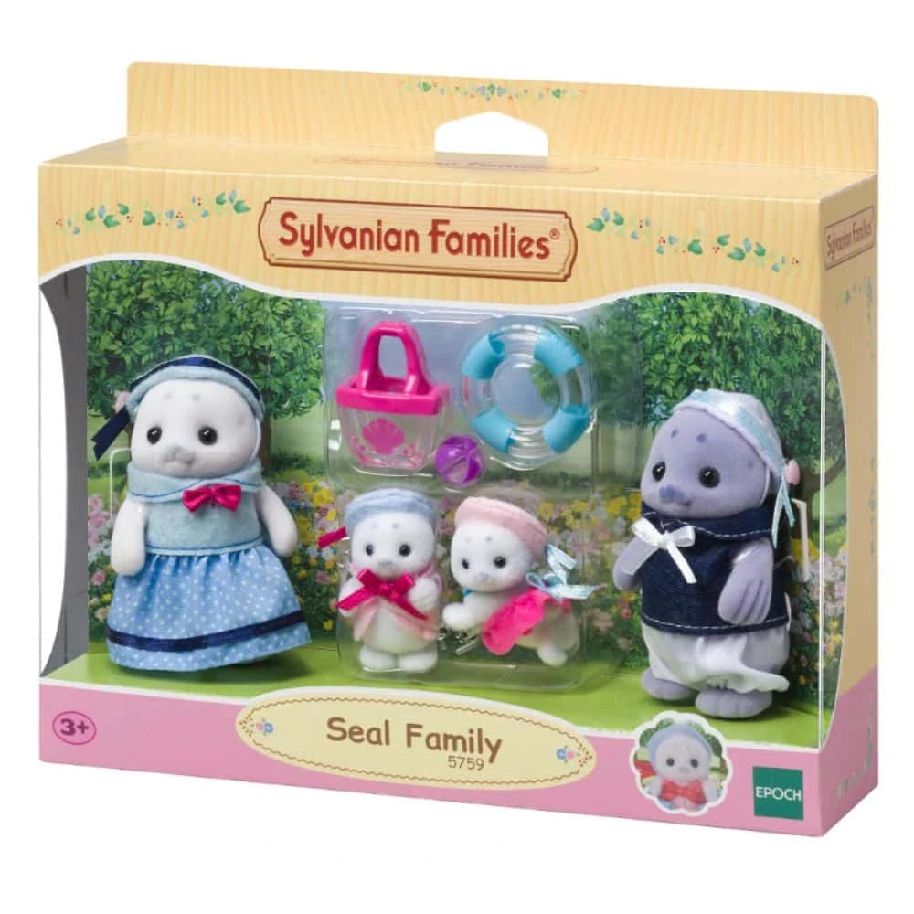Sylvanian Norppaperhe 3 Sylvanian Norppaperhe