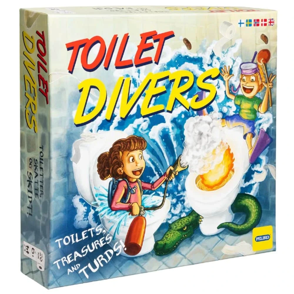 Toilet Divers Lautapeli Peliko 3 Toilet Divers Lautapeli Peliko
