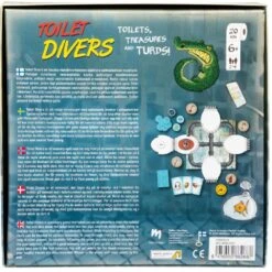 Toilet Divers Lautapeli Peliko 11 Toilet Divers Lautapeli Peliko -Muovi Ja Lelu US Toilet Divers lautapeli Peliko 1