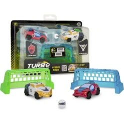Turbo Champs 2 Autoa Blazing Bulls Vs Flash Falcons -Muovi Ja Lelu US Turbo Champs 2 autoa Blazing Bulls vs Flash Falcons 3