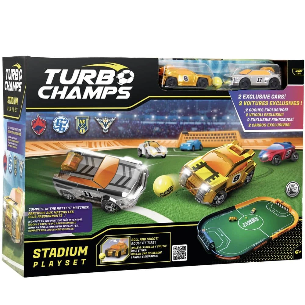 Turbo Champs Stadium Pelikenttä Leikkisetti 3 Turbo Champs Stadium Pelikenttä Leikkisetti