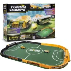 Turbo Champs Stadium Pelikenttä Leikkisetti 9 Turbo Champs Stadium Pelikenttä Leikkisetti -Muovi Ja Lelu US Turbo Champs Stadium pelikentta leikkisetti 3
