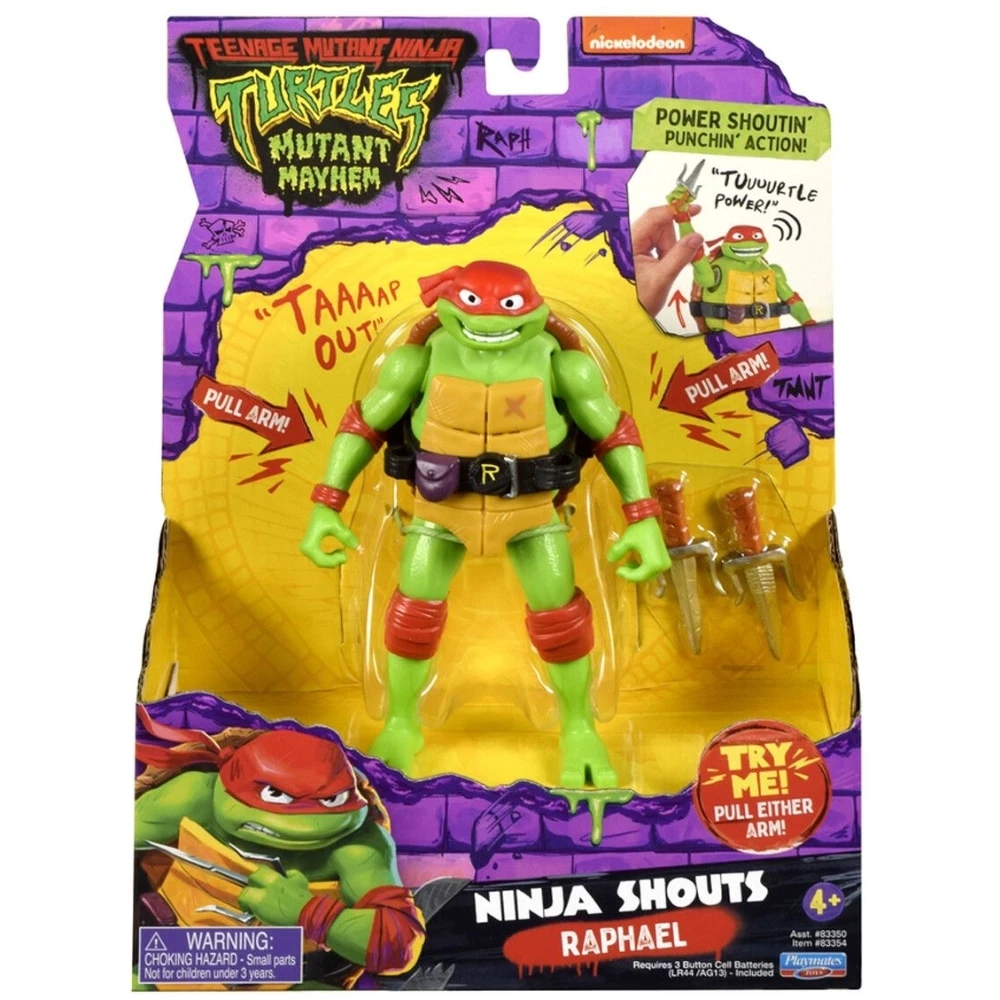 Turtles Ninja Shout Raphael 3 Turtles Ninja Shout Raphael