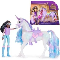 Unicorn Academy Layla Ja Glacier Leikkisetti 7 Unicorn Academy Layla Ja Glacier Leikkisetti -Muovi Ja Lelu US Unicorn Academy Layla ja Glacier leikkisetti 2