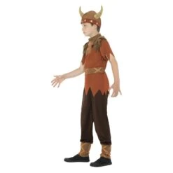 Lasten Naamiaisasu Viikinkipoika S 115-128 Cm 6 Lasten Naamiaisasu Viikinkipoika S 115-128 Cm -Muovi Ja Lelu US Viikinkipoika puku 2 1