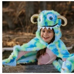 Lasten Naamiaisasu Viitta Monsteri Sin/vihreä Great Pretenders 8 Lasten Naamiaisasu Viitta Monsteri Sin/vihreä Great Pretenders -Muovi Ja Lelu US Viitta monsteri sinvihrea Great Pretenders