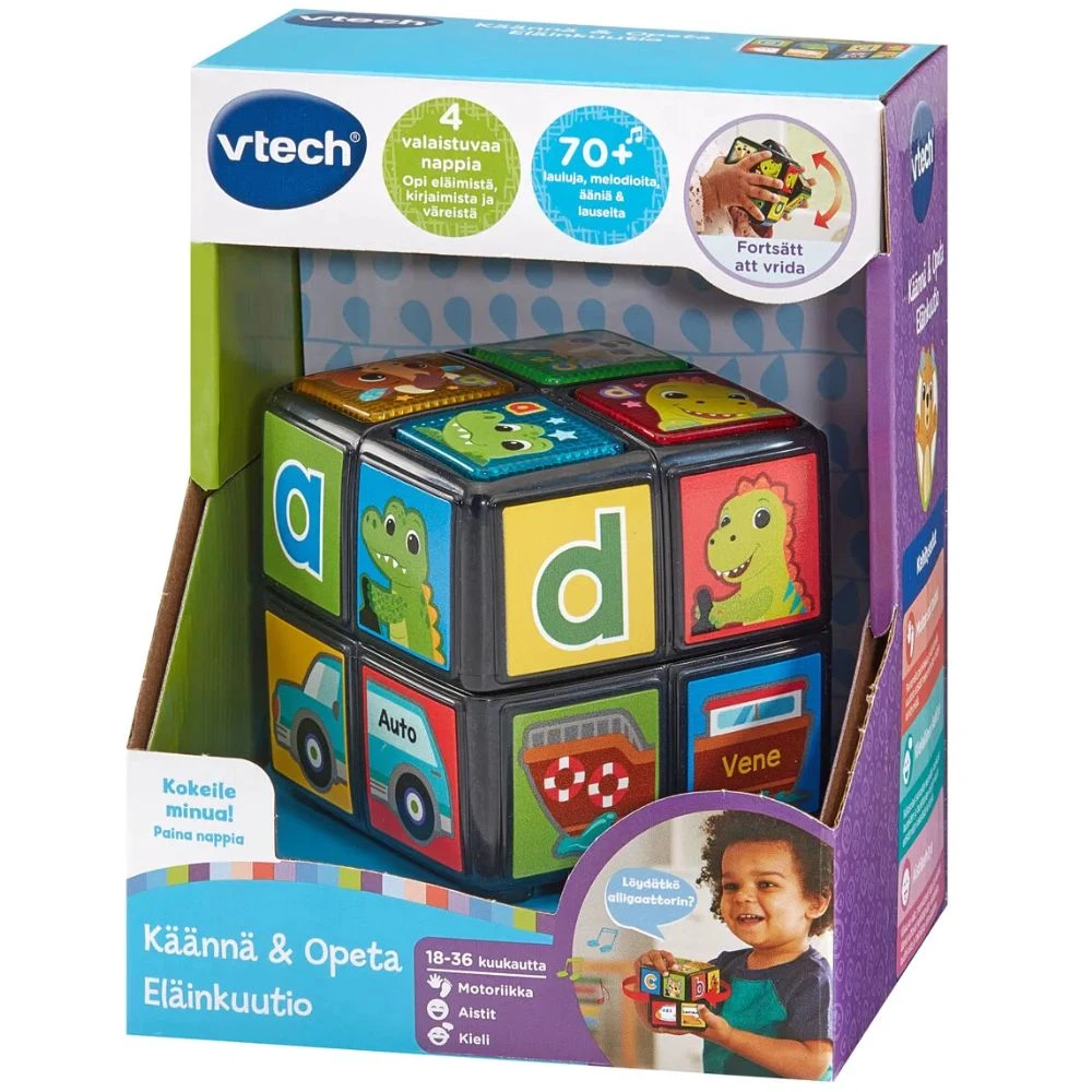 Vtech Eläinkuutio Käännä & Opeta 6 Vtech Eläinkuutio Käännä & Opeta - Image 4