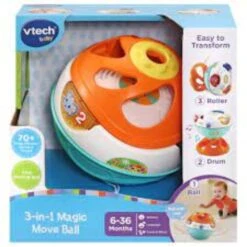 Vtech Taikapallo 3-In-1 9 Vtech Taikapallo 3-In-1 -Muovi Ja Lelu US Vtech taikapallo 3 In 1 3