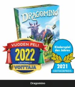 Dragomino -lautapeli Lastenpeli 2022 Voittaja