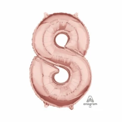 Folionumeropallo 8 Ruusukulta 66 Cm
