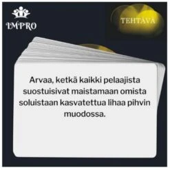 Impro Hullunhauska Seurapeli-lautapeli 12 Impro Hullunhauska Seurapeli-lautapeli -Muovi Ja Lelu US impro hullunhauska seurapeli 1 1