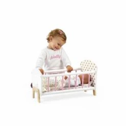 Sänky Nuken Puinen Sänky Janod -Muovi Ja Lelu US janodchildsbed3