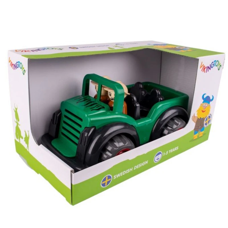 Viking Jumbo Armeijajeeppi 28 Cm Kuljettaja Ja Matkustaja 3 Viking Jumbo Armeijajeeppi 28 Cm Kuljettaja Ja Matkustaja
