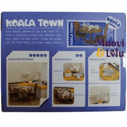 Nukkekoti Keittiö Koala Diary -Muovi Ja Lelu US koala town nukkekodin keittio