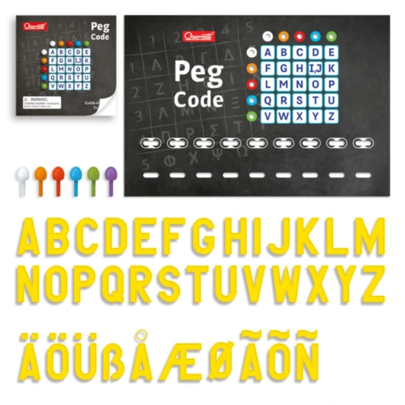 Quercetti Peg Code Koodikirjoitus 5 Quercetti Peg Code Koodikirjoitus - Image 3