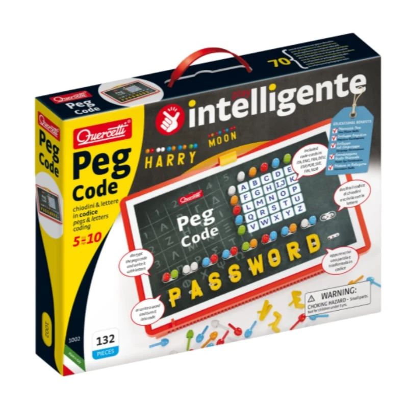 Quercetti Peg Code Koodikirjoitus 3 Quercetti Peg Code Koodikirjoitus