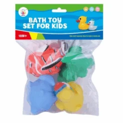 Kylpylelu Eläimet 4 Kappaletta