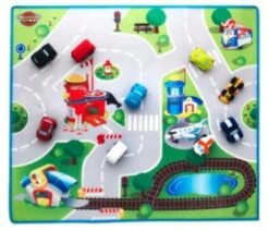 Motortown Liikennematto & Auto Erilaisia -Muovi Ja Lelu US moto1