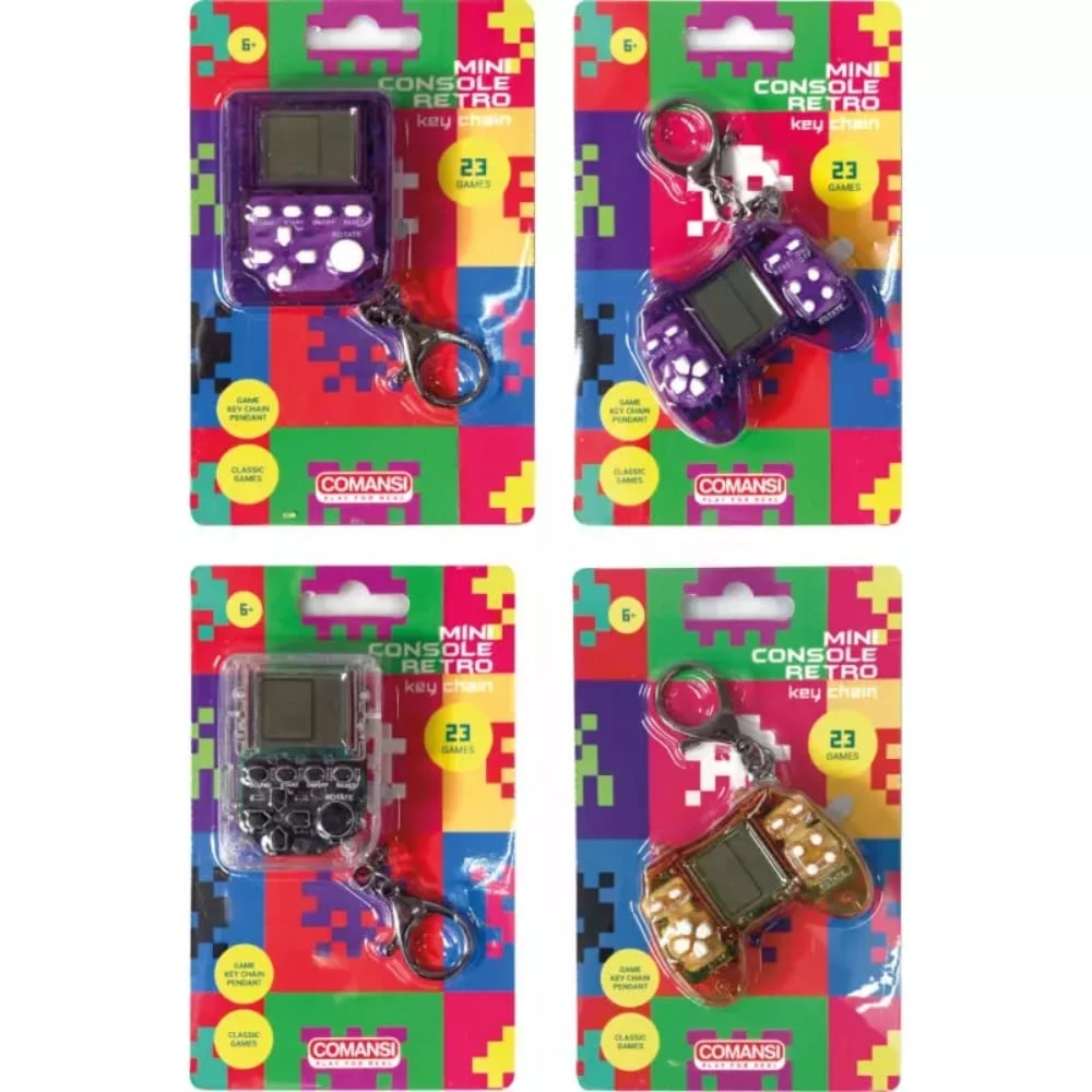 Pelikonsoli Avaimenperä Retro Erilaisia 3 Pelikonsoli Avaimenperä Retro Erilaisia